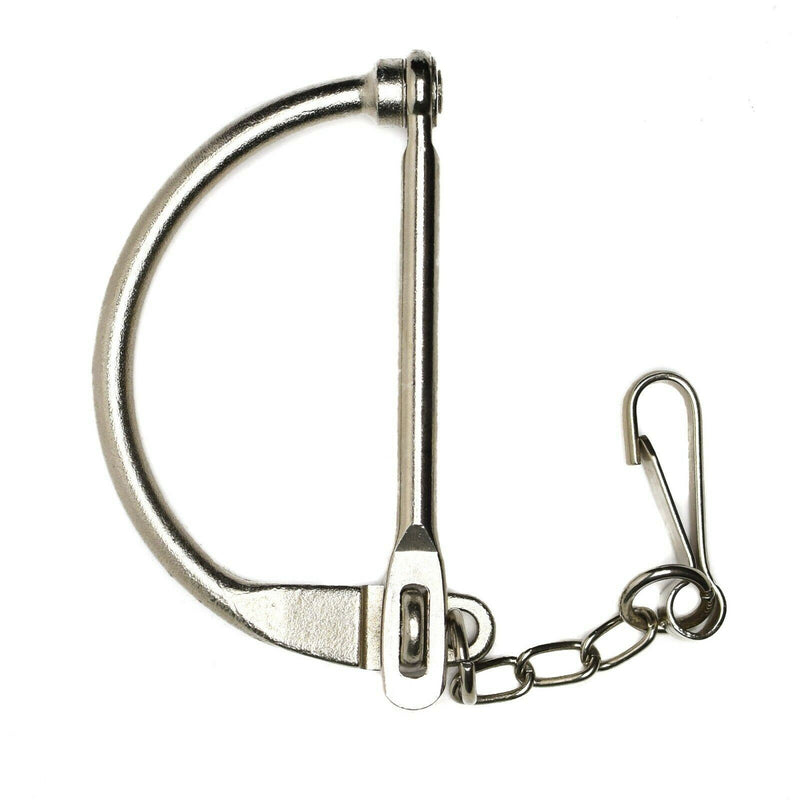 Guido saccheggio tedesco Duffel Blocco Lock Sacca di mare militare D Anello Metal bagagli Nuovo