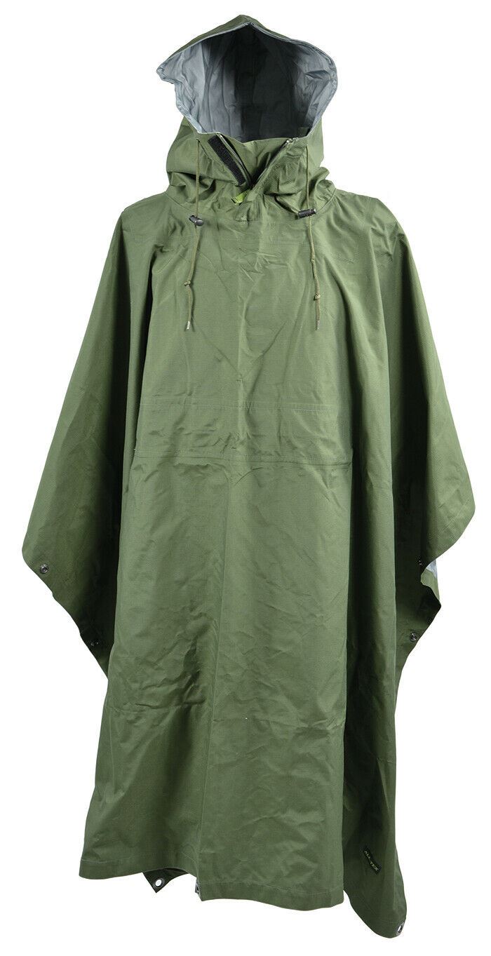 Ale-Tex 3 strato Army Army Waterproof Rain Poncho Cape Ptf Membrane M90 ​​Camo