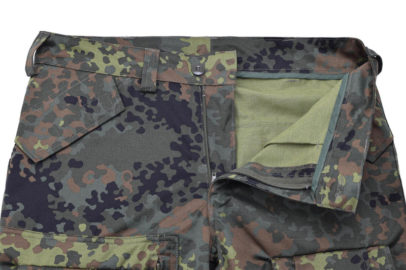 Pantaloni tattici di combattimento dell'esercito Leo Kohler Flecktarn Camo