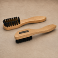 Spazzola in ottone Saphir Spazzola per pulizia in pelle scamosciata e nabuk Ottone 16 cm Setole in legno di faggio