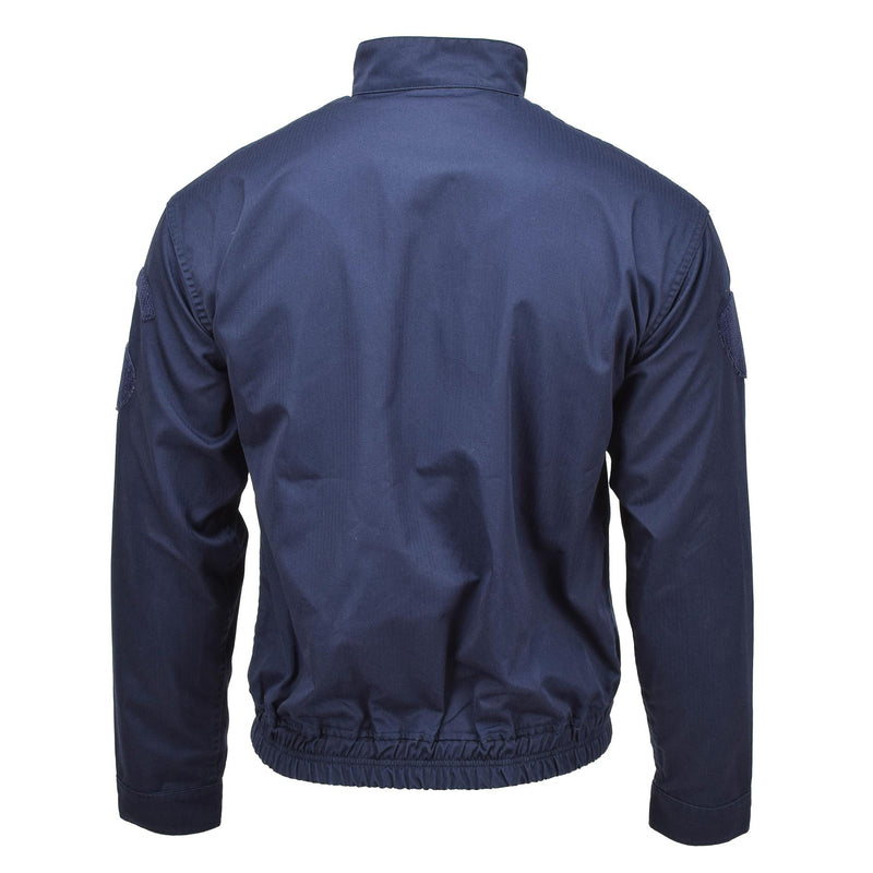 Guida vera elastica della giacca sportiva di polizia militare francese Shirt di abbigliamento sportivo blu