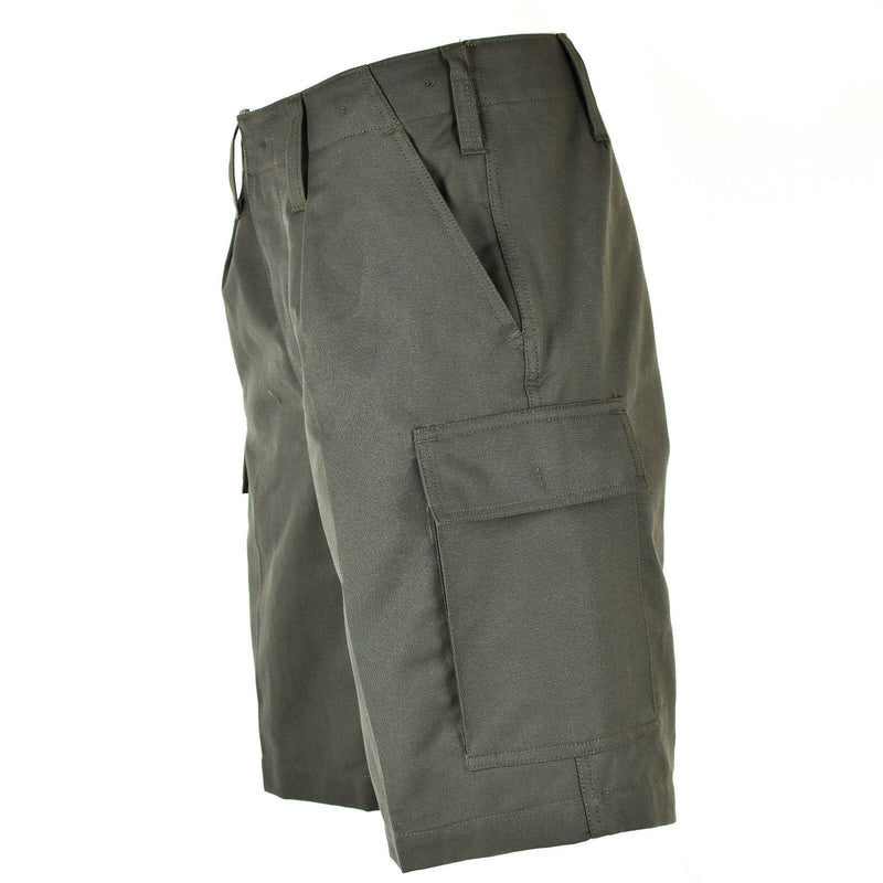 Guido problema dell'esercito tedesco Moleskin Shorts OD Dureble Mens Summer Olive Nuovo