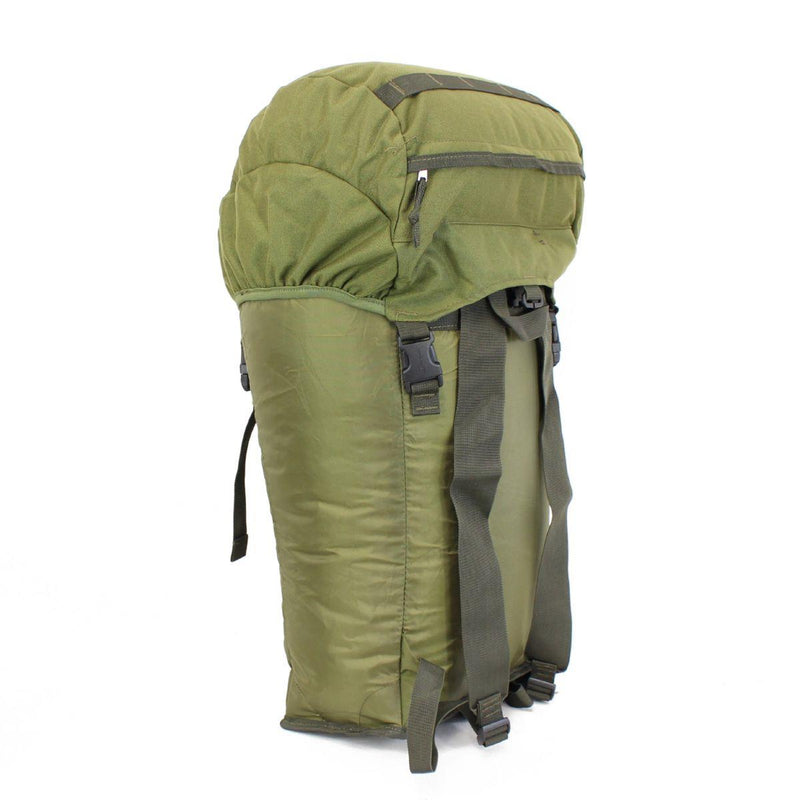 Borsa militare olandese originale olandese con spalline zaino oliva dell'esercito