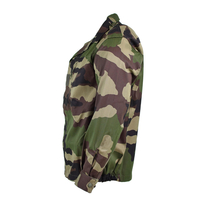 Autentico esercito francese f2 giacca da combattimento fatica ce camo emergenza in surplus nuovo