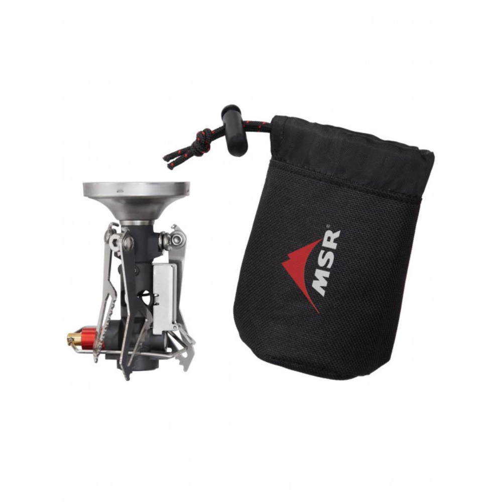 MSR PocketRocket Deluxe fornello a gas con accensione piezoelettrica campeggio ultraleggero per escursionismo
