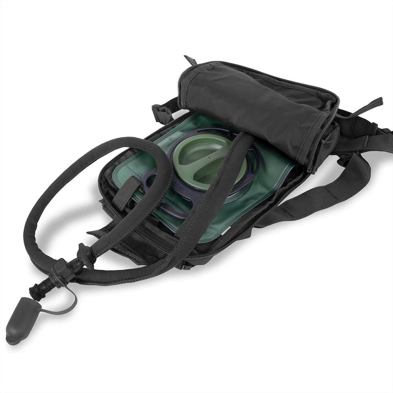 A.Blochl TF2 Pacchetto di idratazione 1,5 Liliteri zaino per acqua escursionistica Tipo di MOLLE NERO