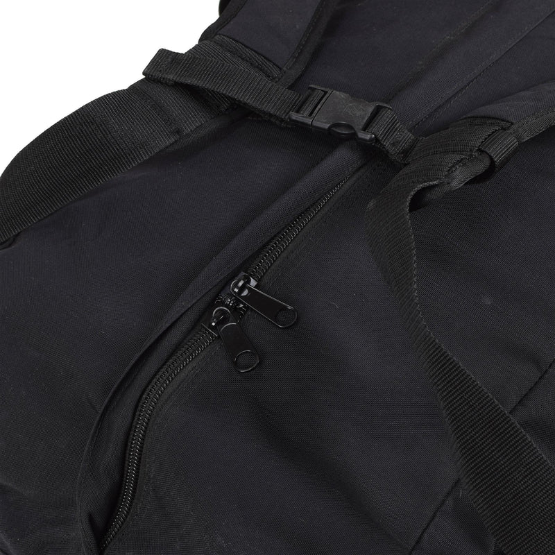 Originale Dutch Military Duffle Sports Awear Borse da viaggio Rack Packpack Black