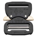 Fibbia per cintura AustriAlpin COBRA PRO STYLE 38 mm XL in alluminio a sgancio rapido nera
