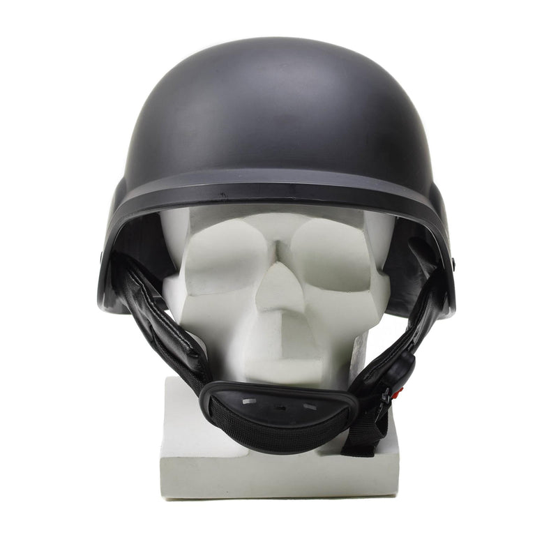 Casco di plastica nera militare britannico originale MK7 TATTICA ALTRIVO NUOVO