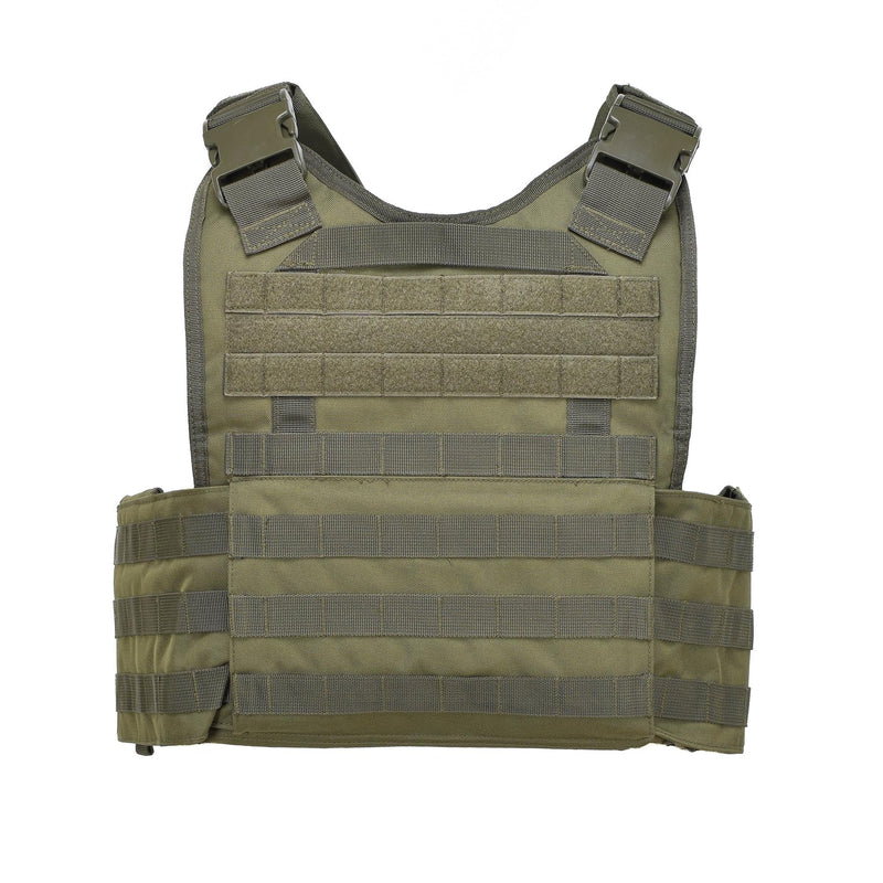 MIL-TEC Plate Military Carrier Tattico Combatti di combattimento Armatura MOLLE Sistema Oliva