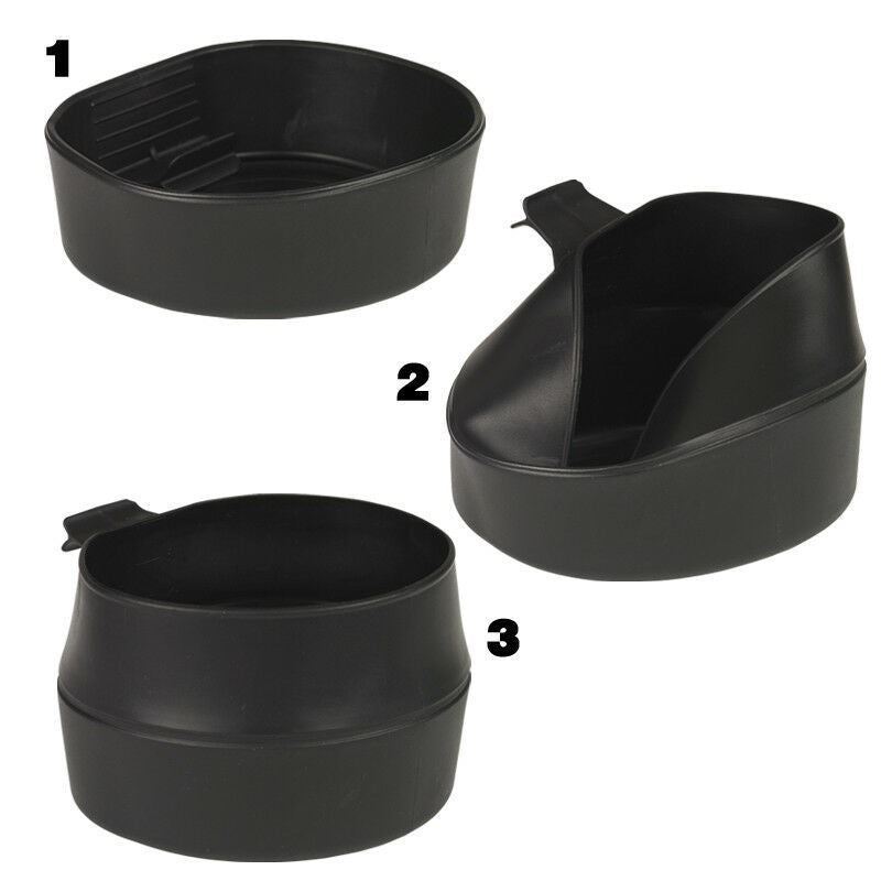 Kit di box da campo selvatico Wildo: kit di pasticci senza BPA essenziale per una ristorazione all'aperto