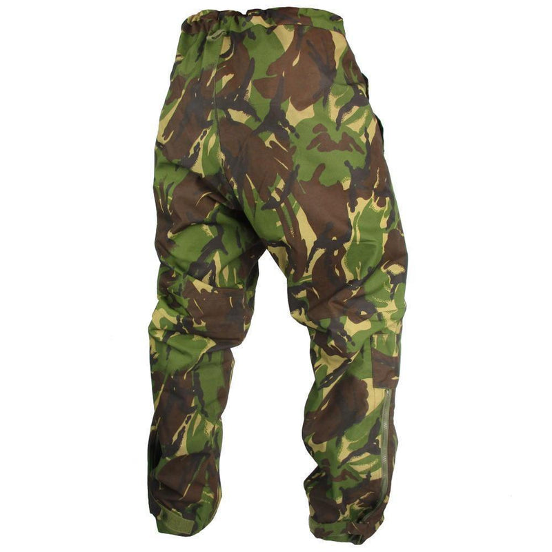 Combattimento militare dell'esercito britannico originale DPM Camo Rain Pants Goretex impermeabile