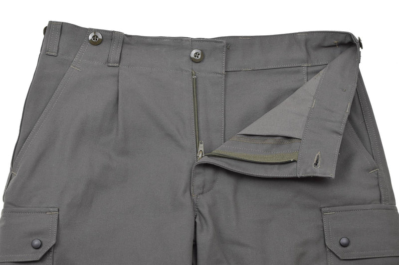 Leo Kohler Field Pants Combattimento Truppe militari Pantaloni cargo Cotone Oliva solida