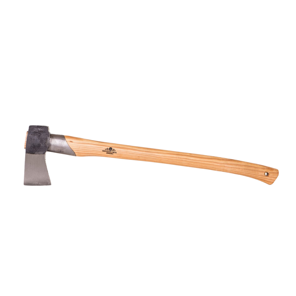 Ascia da spacco Gransfors Bruk 442 70 cm Manico curvo Testa in acciaio al carbonio Hickory