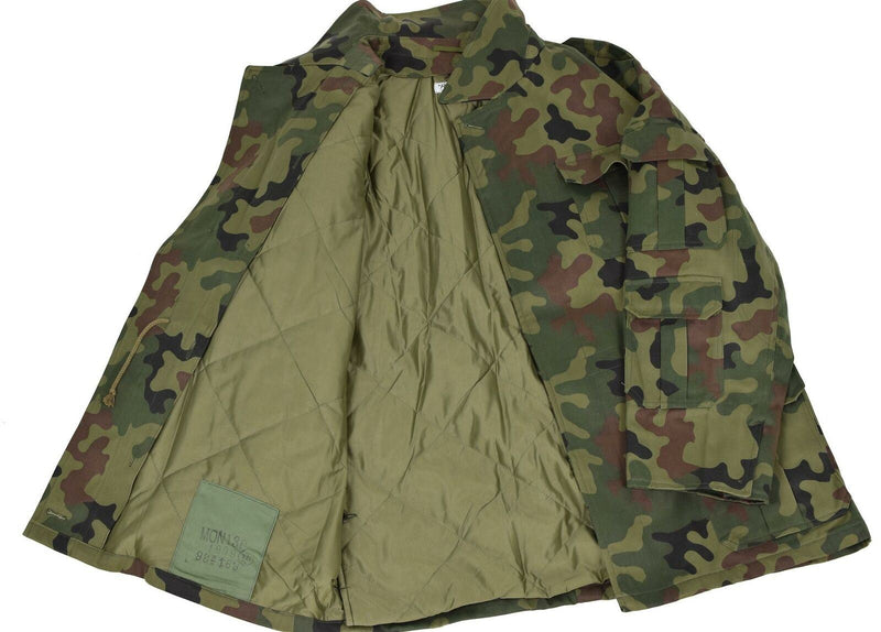 Arguino esercito polacco parka pantera camo camione militare combattimento bdu surplus nuovo