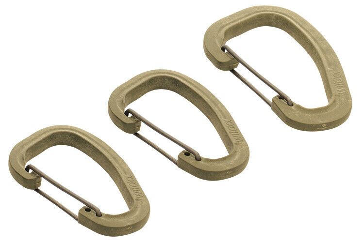 Genuine Wildo Accessory Carabiner Set OD 3pcs Clip robuste leggere