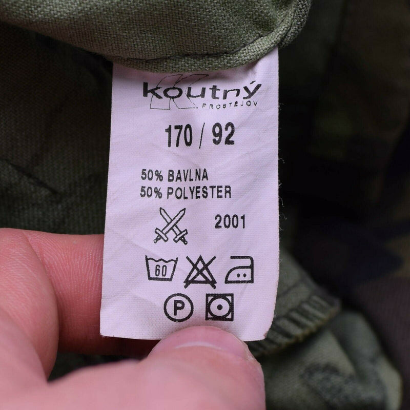 Combattimento militare dell'esercito ceco originale CZ 95 CAMATURA CAMA PARKA