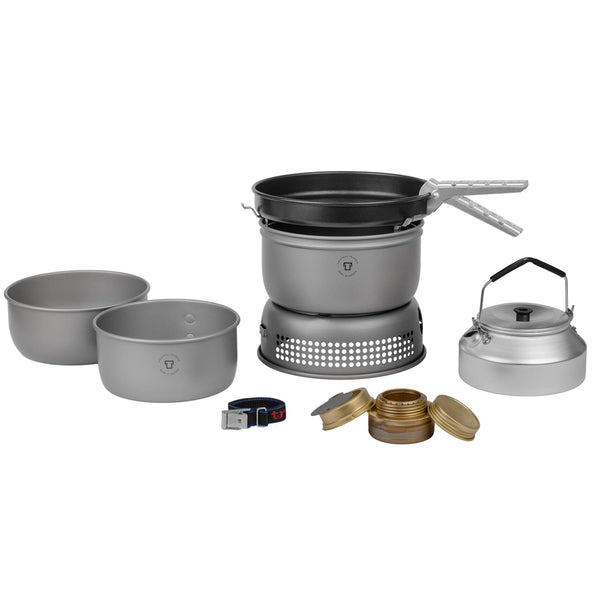 Studio da campeggio per esterni TRANGIA SET BURNER COMBULLA LEGGE ANODIZZATO ANODIZZO