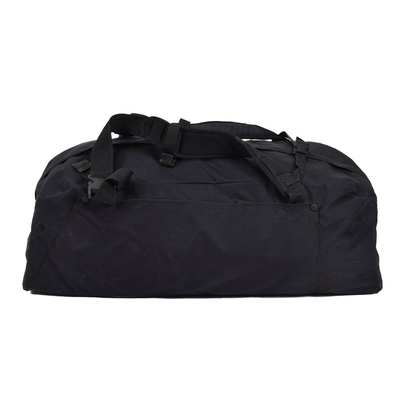 Originale Dutch Military Duffle Sports Awear Borse da viaggio Rack Packpack Black