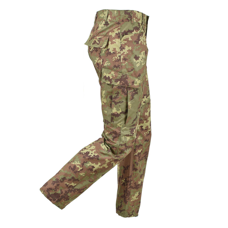Volini pantaloni da combattimento militare italiano truppe in campo Ripstop Bdu Vegetato Pantaloni