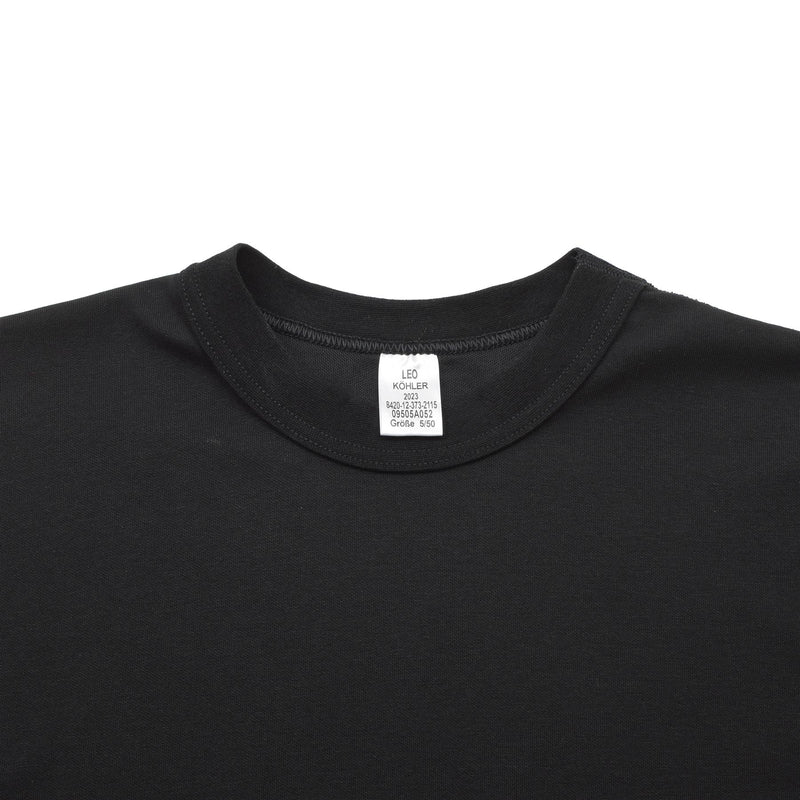 Leo Kohler T-shirt militari dell'esercito uniforme Primo strato sottoschetta nera
