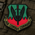 Patch di comando di combattimento aereo ACC originale dell'aeronautica americana USAF eccedenza militare