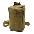 Kit da cintura con custodia per caricatore originale militare britannico M37, modello in tela color kaki