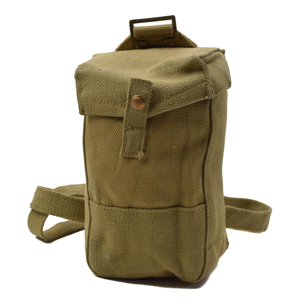 Kit da cintura con custodia per caricatore originale militare britannico M37, modello in tela color kaki