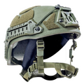 Šestan-Busch BK-ACH-HC Casco balistico moderno Taglio alto Livello IIIA Guide laterali