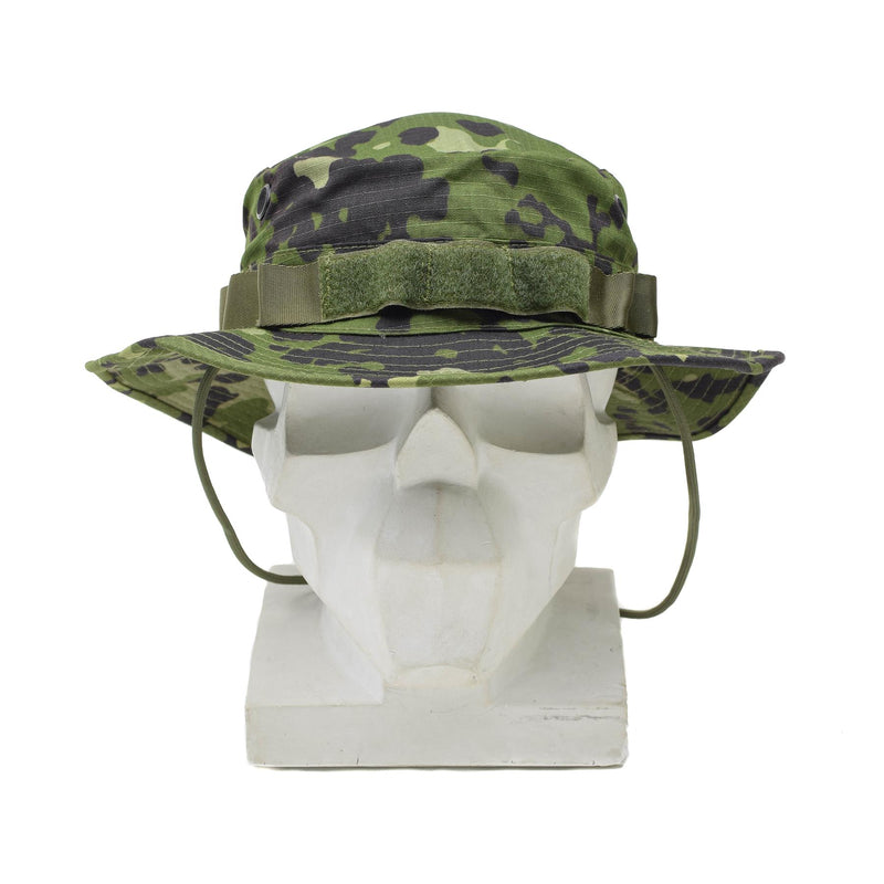 Tacgear marchio stile esercito danese cappello boonie m84 camo ripstop fori di sfiato largo