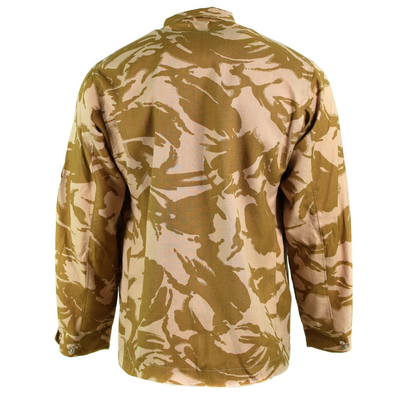 Combattimento militare originale dell'esercito britannico Desert Camo Giacca del fuoco Resistente al fuoco Nuovo