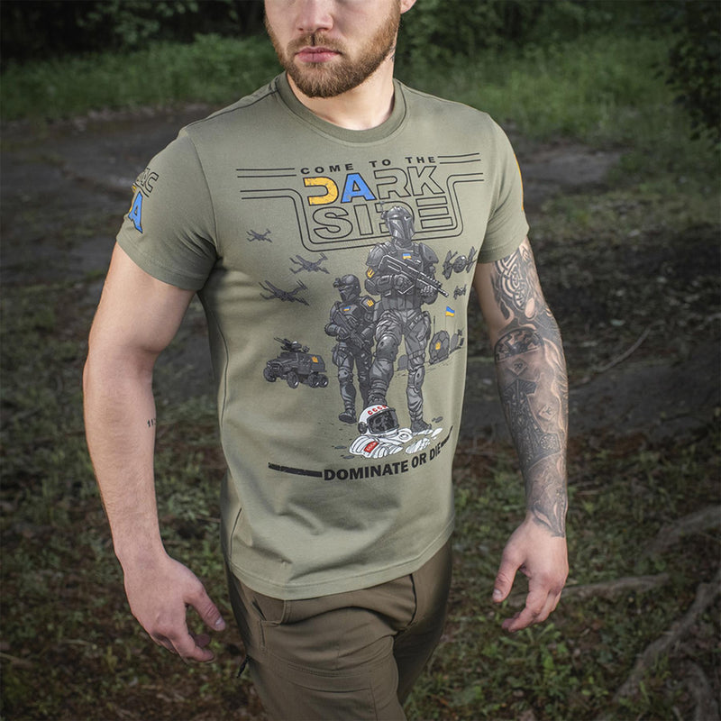 Maglietta classica in stile militare M-TAC biancheria intima a maniche corte Ukrainian Olive