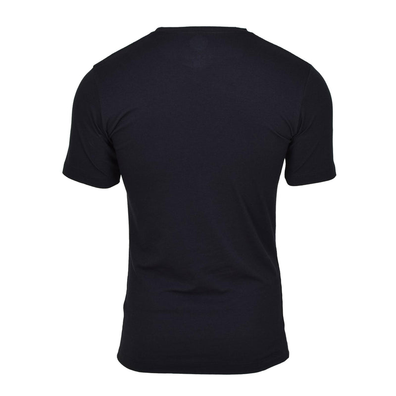 T-shirt tattiche nere Olandesi originali Paesi Bassi Coolmax Sessicamento rapido Nuovo