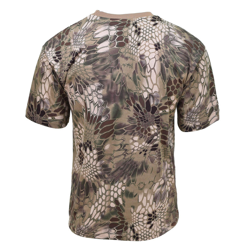 MFH Brand U.S. T-shirt Milit Serro sottosuolo Snake Snake FG Camo Layer