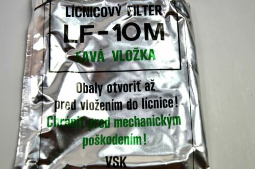 Maschera per gas militare ceco cecoslovacco M-10. Nuovo set completo. CZ Mask Gas Mask M10