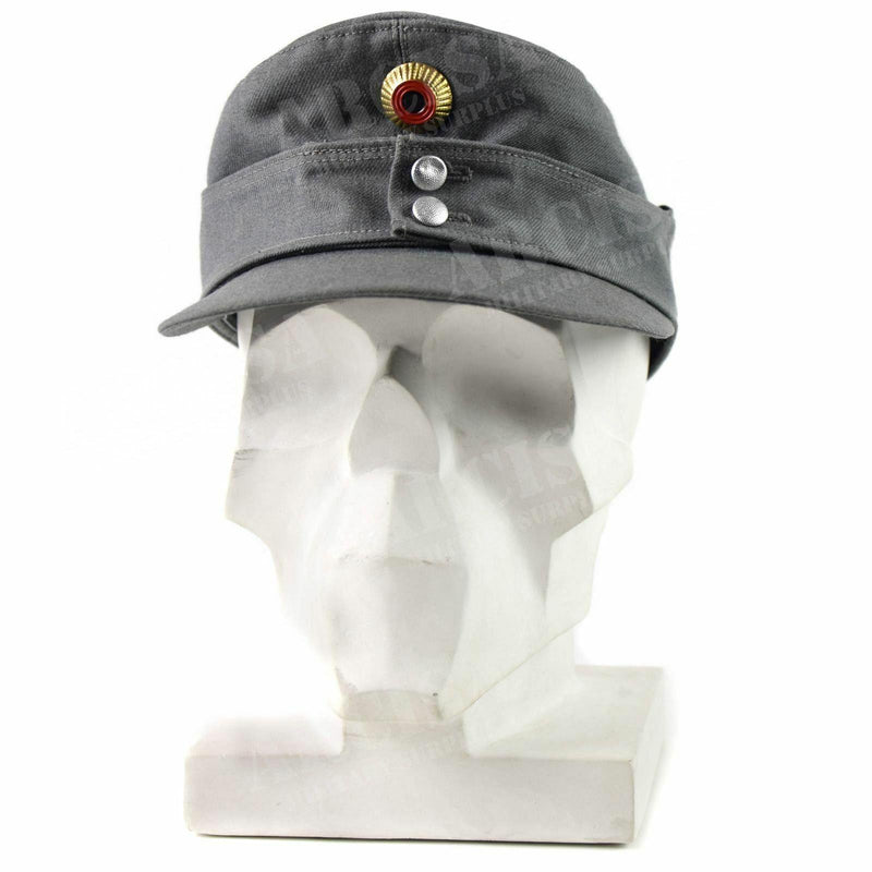 Cappello di montagna dell'esercito tedesco originale Gebirgsjäger Cappello militare grigio