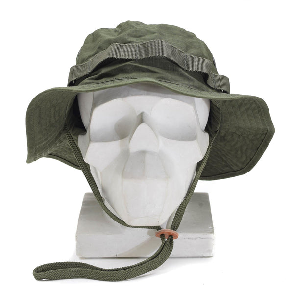 Mil-Tec Brand Military Style Ripstop Olive Boonie Cappello Lightweight Camping Cap
