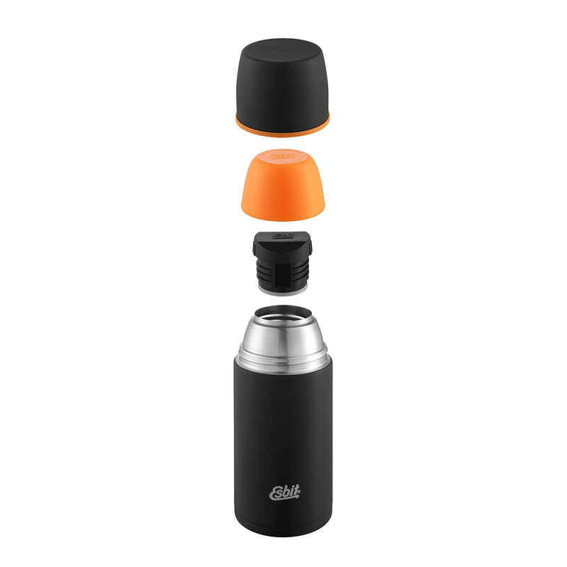 Brand esbit marchio inossidabile pallone sotto vuoto 750 ml nere 12 ore di ritenzione di calore extra tazza