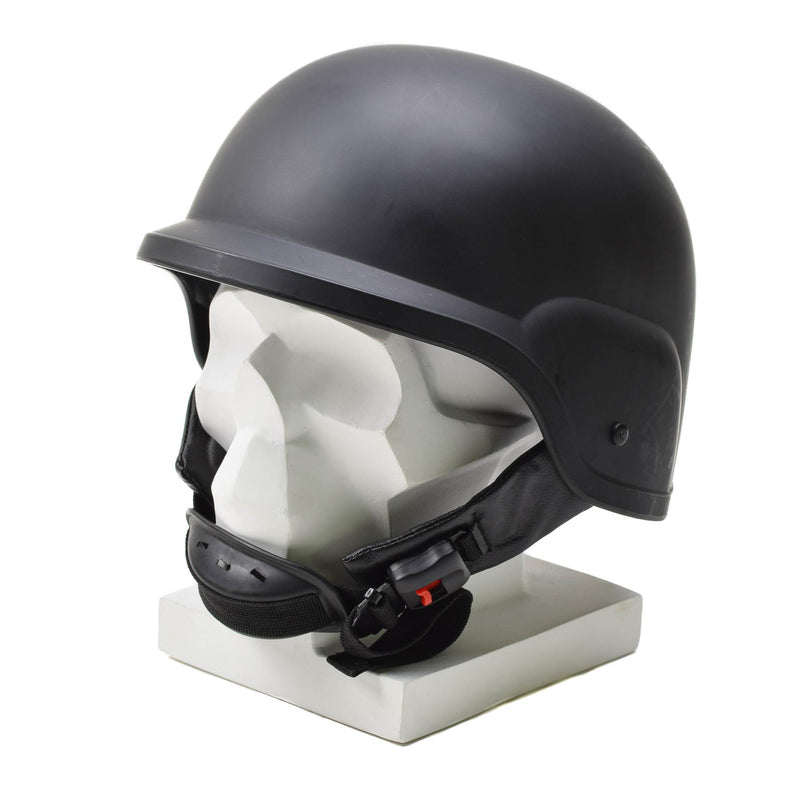 Casco di plastica nera militare britannico originale MK7 TATTICA ALTRIVO NUOVO