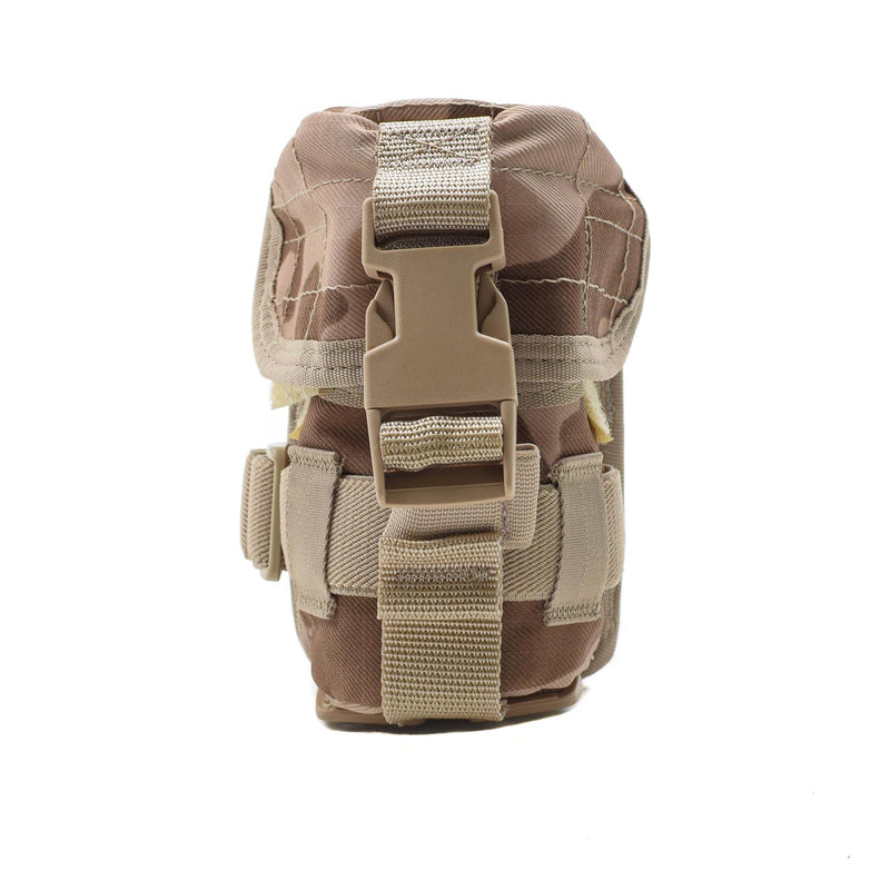 Casino di granate militare della Repubblica Ceca originale Molle Buckle Deserto Tattico Camo