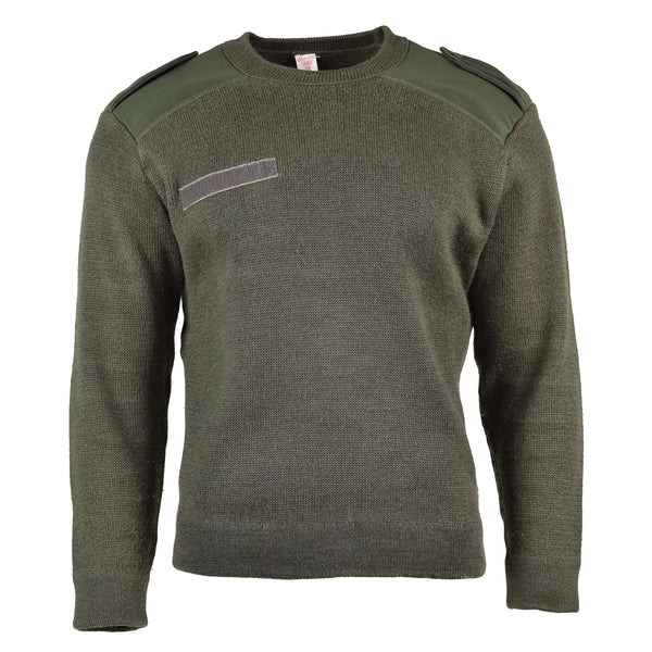 Guido maglione per maglione di oliva del comando per olive dell'esercito francese.
