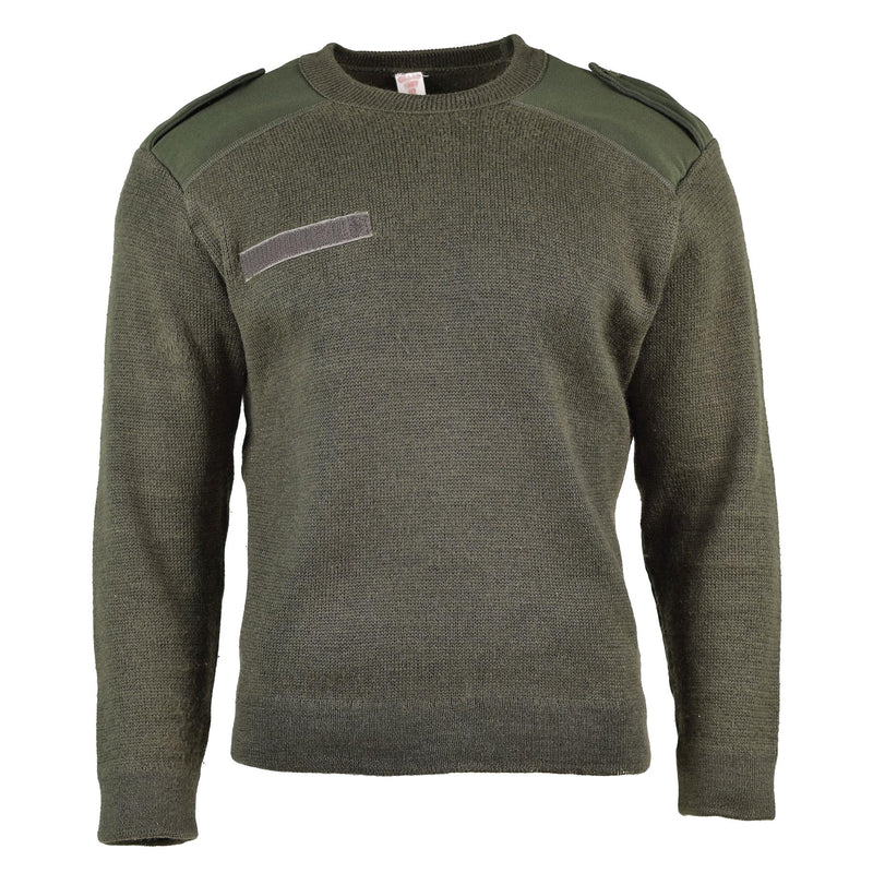 Guido maglione per maglione di oliva del comando per olive dell'esercito francese.