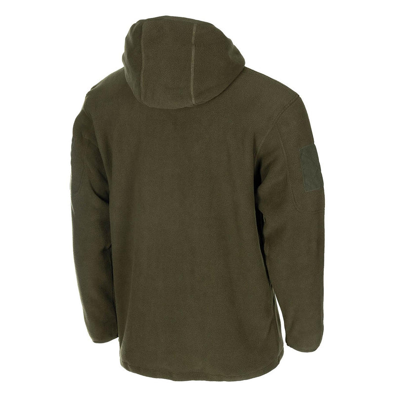 MFH in stile militare con cappuccio con cappuccio olivo con cappuccio tattico dell'esercito pieno zip escursionismo nuovo