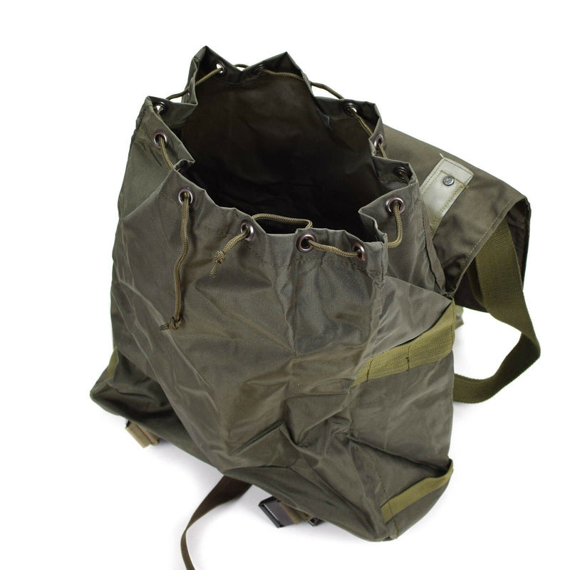 Borsa di emissione militare originale dell'esercito austriaco da giorno dell'esercito haversack olive
