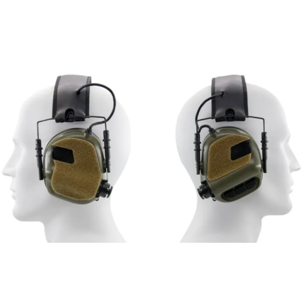 Set di toppe di ricambio per gancio e anello EARMOR S14 per cuffie M31 M32 nere