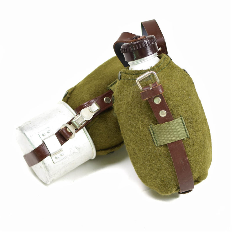 Autentica coppa della mensa dell'esercito rumeno Coppa di acqua vintage retrò come nuovo