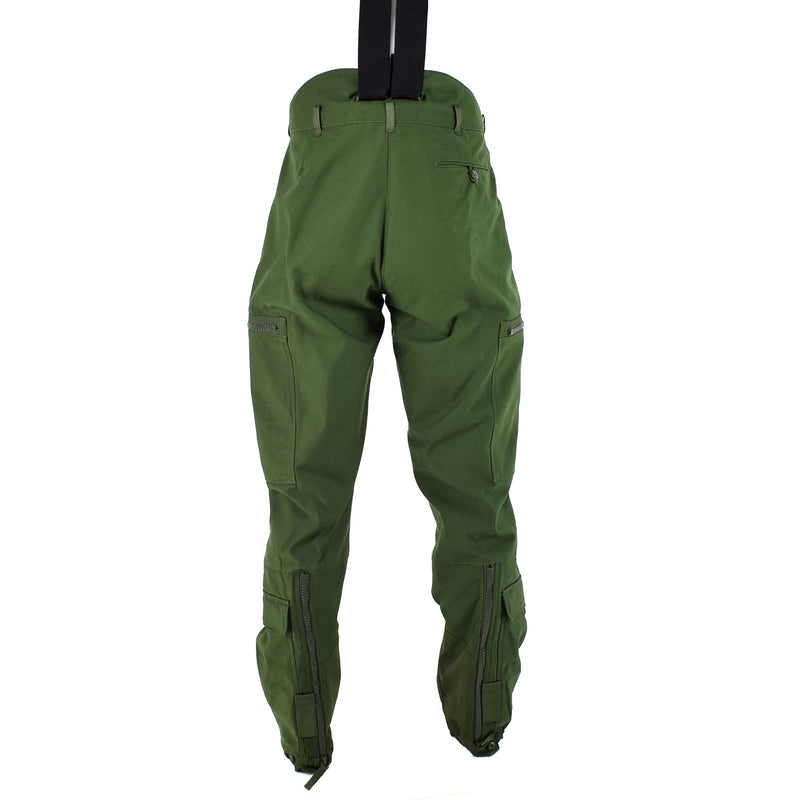 Pantaloni cisterna termiche svedesi autentiche pantaloni m90 olive bdu walet Braces nel complesso nuovo