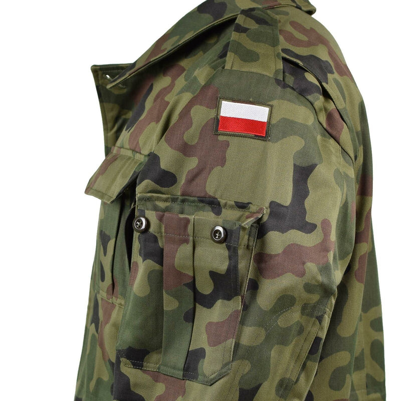 Arguino esercito polacco parka pantera camo camione militare combattimento bdu surplus nuovo