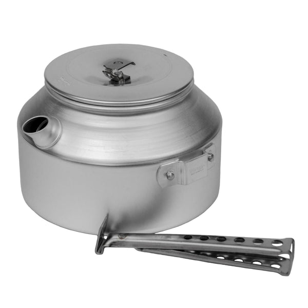 Trangia Kettle LID 0.9L Alluminio maniglia pieghevole leggera zaino in spalla all'aperto
