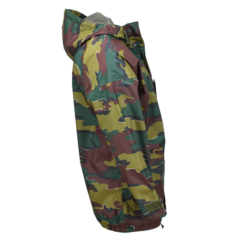 Giacca impermeabile militare belga originale CAMOUFFAGE SEYNTEX HIMPOAT